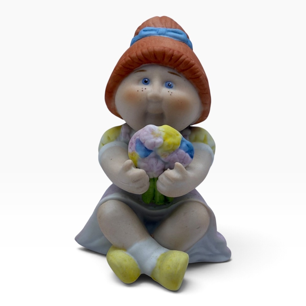 Vintage 1984 Cabbage Patch Kids Porcelain Figurine Specially For You 3"
